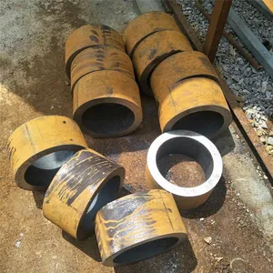 低矫顽力熟铁毛坯黑皮管材DT5工业纯铁零切长度无缝管空心圆管料