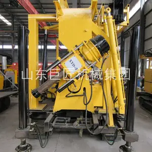 巨匠牌液压履带钻机xyd-3型做工扎实亮点坡多液压高支腿装车方便岩心钻机