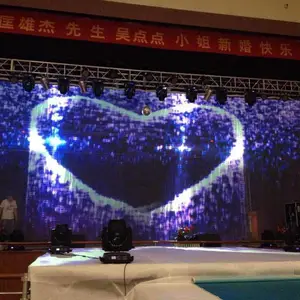 展会庆典舞台设备LED显示屏投影仪租赁