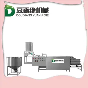 豆腐皮机时产100斤 豆香缘食品机械 全自动仿手工豆皮机