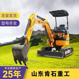 路面土地平整用小挖机 微型小挖机进口马达小型挖掘机