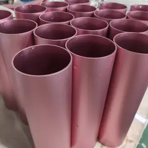 国标大口径铝管外50mm内径48mm 75*73 80*76 天津6061网纹滚花铝管攻牙 倒角加工