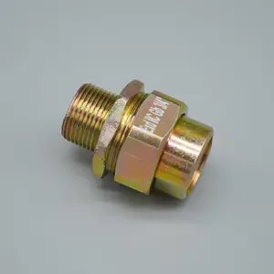 DN40防爆活接头_1.5寸双外丝防爆活接头