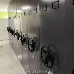 密集柜档案密集架财务凭证柜手摇移动文件柜定制