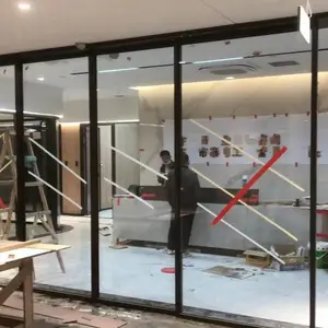广州安装感应门 广州感应门安装 玻璃门 电子门安装定制