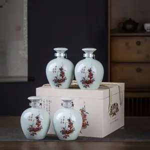 �ִ�ϸ���ܷ��մɾ�ƿ1��750ml ����ͼװ�ξƹ޴����