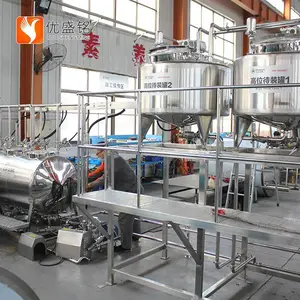 现代化自动鸭血肠加工设备 动物血豆腐全套加工机器生产线 鸭血制冷罐机械生产厂家