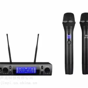 JBL VM300一拖二无线麦克风,JBL舞台演出U段双手持麦克风