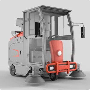 机械锻造五金化工车间保洁清扫车 睿联驾驶式扫地车R-S9