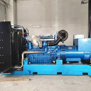 潍柴电力WPG1000/B73柴油发电机 矿用800KW潍柴原装发电机组