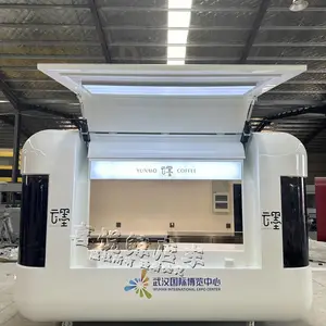 高颜值、适合各种场景使用的餐车 小吃车 早餐车奶茶车 咖啡车