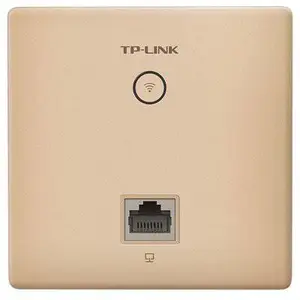 TP-LINK TL-AP1202I-PoE 香槟金  AC1200双频无线面板式AP
