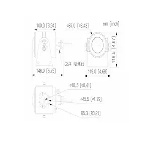 DH-IPC-EBE5541-AS ��500������๦��ǹ������� 1/2.7Ӣ��CMOS �̶�����1.4mm ����ͳ�� �ȶ�ͼ