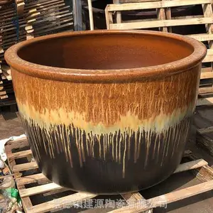 酒店泡澡大缸 洗浴中心陶瓷浴缸 民宿浴缸家用圆形独立泡澡缸