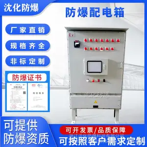 污水处理电机防爆配电箱 钢板焊接立式控制柜 检修电源开关箱