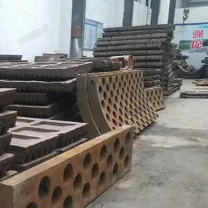 浩凡破碎机高铬合金衬板 高锰钢抗磨筛片筛板 矿山设备配件篦板