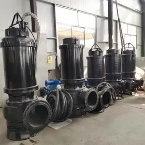 高浓度潜水耐磨泥浆泵 压滤机入料专用泵 高铬合金泥沙输送泵
