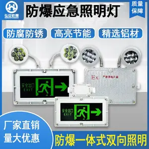 防爆应急灯消防双头照明灯安全出口BCJ-2X20标志灯防爆双头一体灯