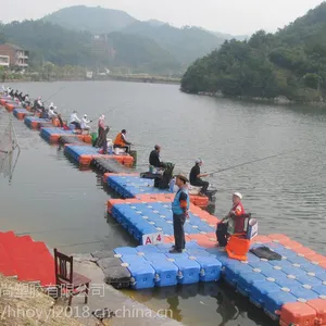 进口高分子聚乙烯浮筒 水上钓鱼平台 浮筒钓台 抗腐蚀抗氧化无污染