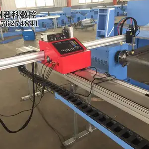 厂家供应:经济款相贯线管板一体机,等离子切管机,管桁架制造必备
