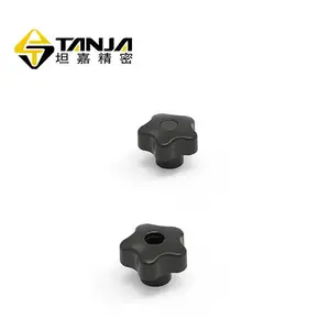 TANJA T60聚酰胺把手 带螺纹通孔星形旋钮 调节旋钮 厨具旋钮