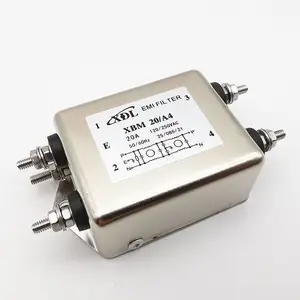 EMI高性能电源滤波器 XBM-20/A4 20A 全新原装正品现货