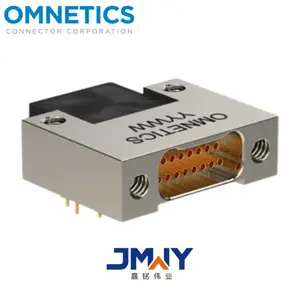 OMNETICS代理 A29400-015,D-Sub连接器组件插头公引脚