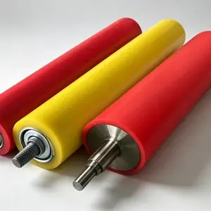 昊邦 铜箔胶辊 高精度防静电 锂电电解铜箔输送压合胶辊