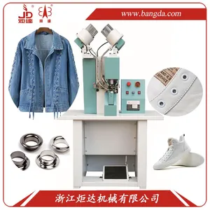 全自动冲孔钉眼机 自动鸡眼机2019款 邦达鞋眼机