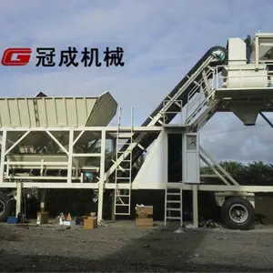 山东冠成机械供应移动搅拌站,适用范围广