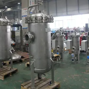 国海 大流量保安过滤器 304不锈钢精密过滤 化工污水处理