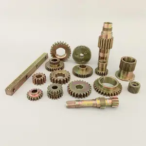 高频硬齿面45钢传动导轨升降机链轮工业配件齿轮齿条1至5模可定制