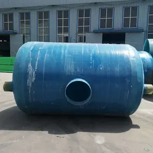 工业民用建筑生活污水处理大型玻璃钢化粪池 地埋污水罐 抗压防腐