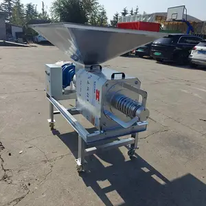 养殖场粪污分离机 螺旋绞龙式处理机 200型粪尿挤压脱水机