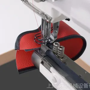 百福缝纫机PFAFF335小筒式小皮件箱包脚垫缝制三同步厚料机