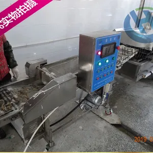 出售 恒品机械全自动裹浆机 大虾粘浆机 电加热油炸机