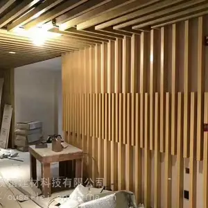 铝方通吊顶安装|木纹铝格栅天花装饰|铝方通特点