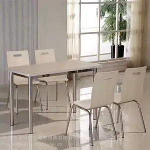 工厂食堂餐桌椅,针对学生用餐场景,定制稳固桌椅,提升食堂利用率