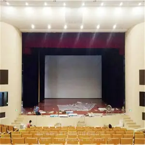 秦皇岛定做舞台幕布礼堂幕布会议室幕布电动阻燃幕布