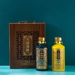 1��װ�����մɾ�ƿ 500ml�ܷ�¹Ŵ��о�ƿ ��������´�С��ƿ�ӳ�