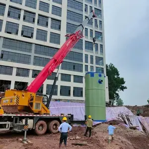 扬州地埋式一体化泵站/低洼内涝排涝泵站施工