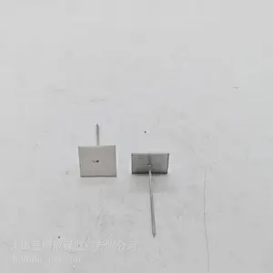 24×24mm底座 自粘铝制保温钉铝底座岩棉玻璃棉固定钉