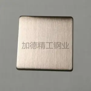 拉丝古铜不锈钢板-发纹古铜镀钛板,太原酒店装饰不锈钢