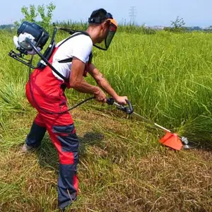 除草开荒小麦水稻收割器 养殖背负式割草机扶禾器