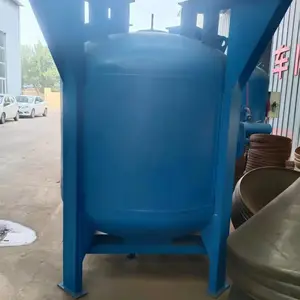 1500开放式喷砂机钢结构除锈设备翻新设备高压喷砂罐