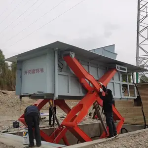 城镇 地埋垃圾站转运设备 水平地埋式垃圾收集压缩机