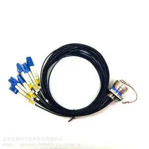 供应D38999(J599系列)多芯防水光纤连接器组件