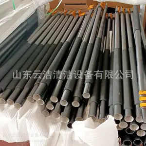 铝合金伸缩杆圆管加长加厚定制自由伸缩延长杆多节可调节锁扣设计