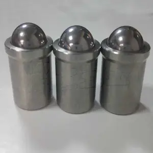 供应不锈钢弹簧定位碰珠 弹簧定位珠 来图圧入式弹簧球头柱塞
