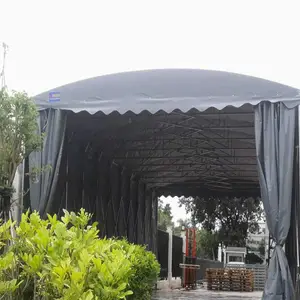 xylq-15 车库雨棚 加厚膜布 防晒防雨 移动式 南宁良庆